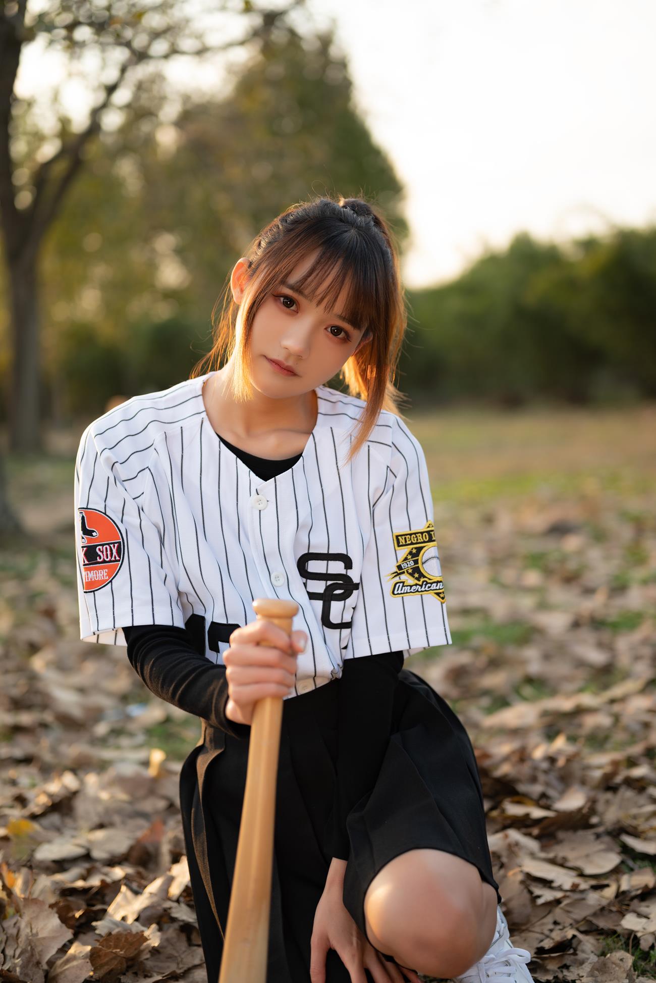 人气Coser@兔子Zzz不吃胡萝卜 棒球少女[36P]第2张