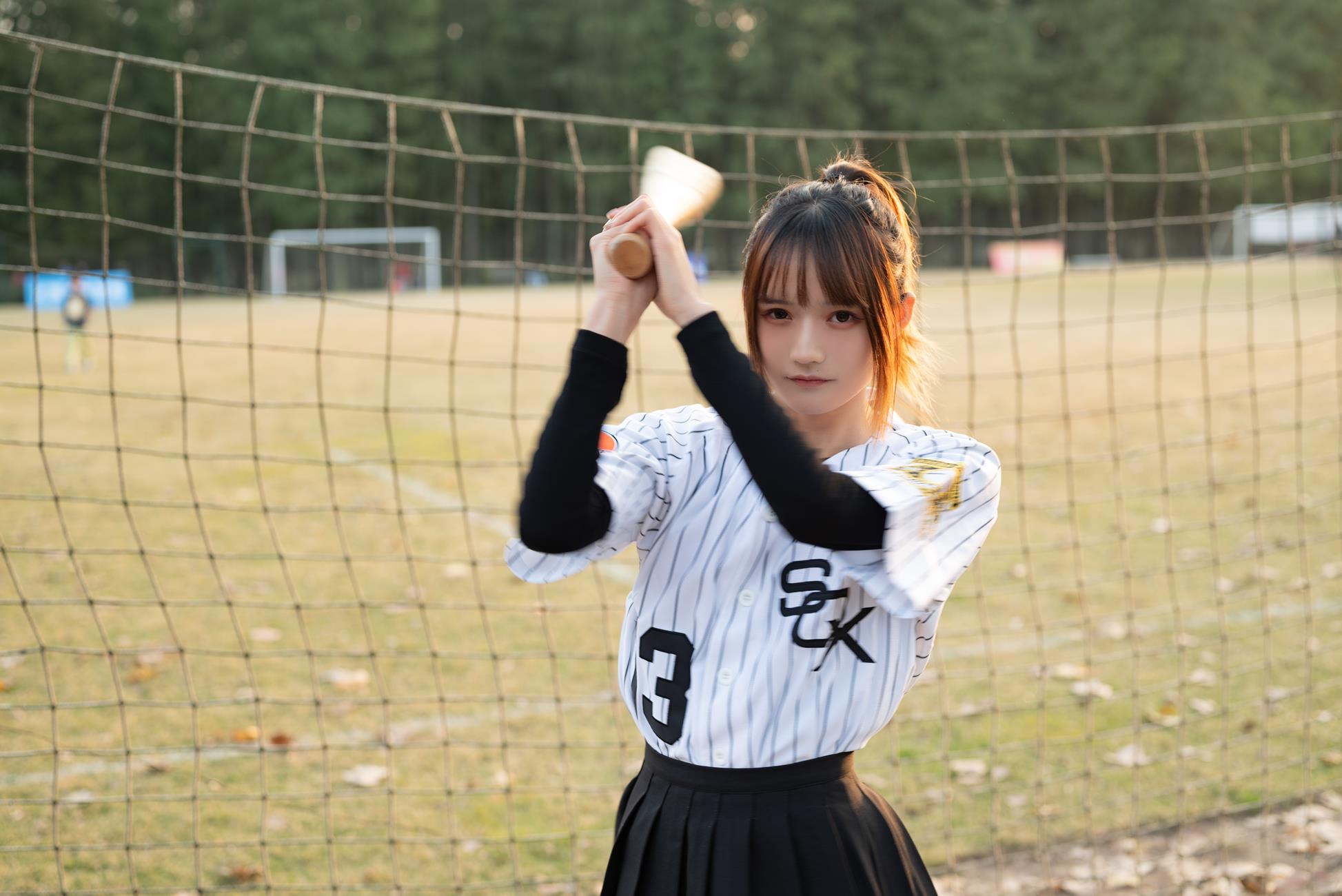 人气Coser@兔子Zzz不吃胡萝卜 棒球少女[36P]第2张