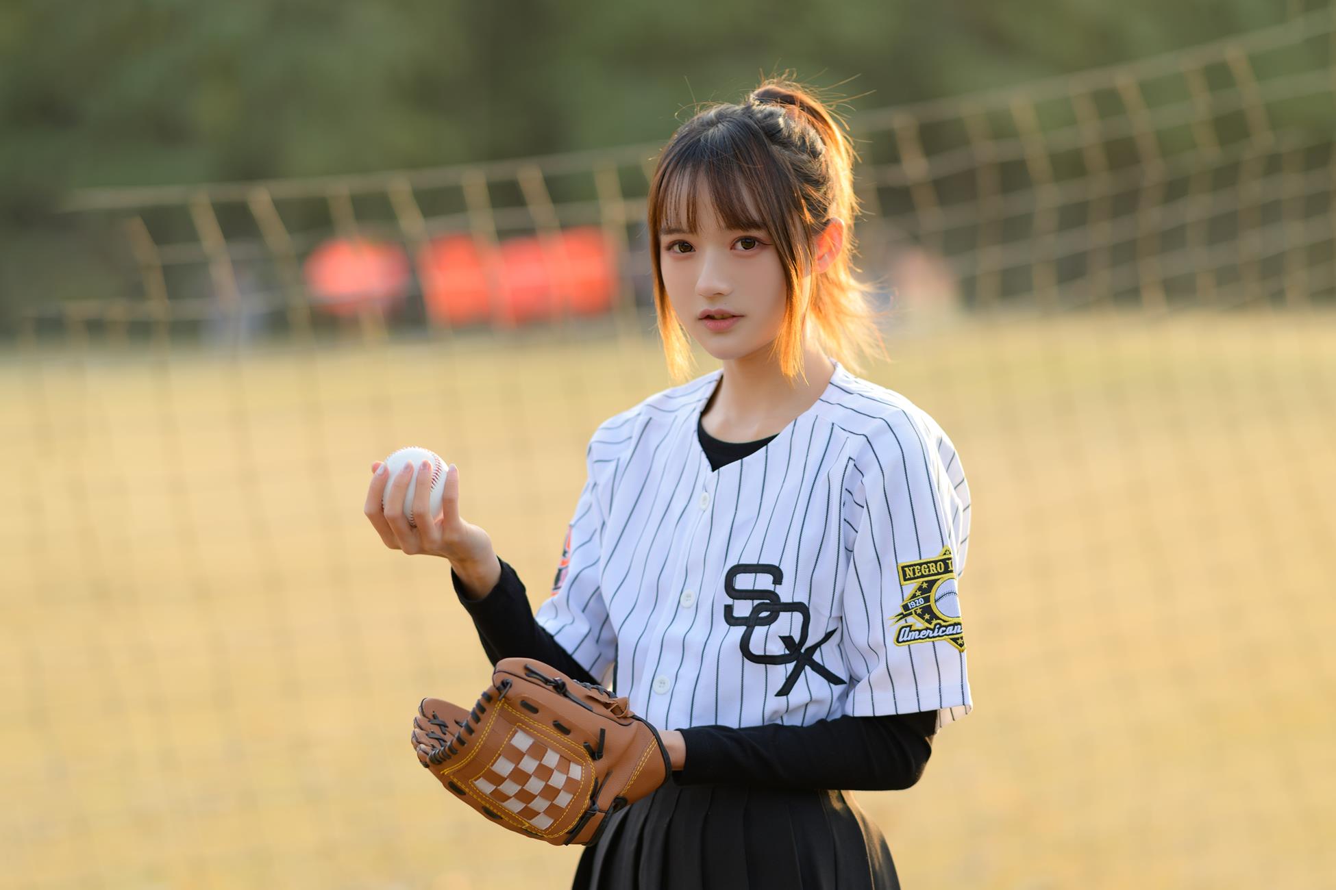 人气Coser@兔子Zzz不吃胡萝卜 棒球少女[36P]第5张