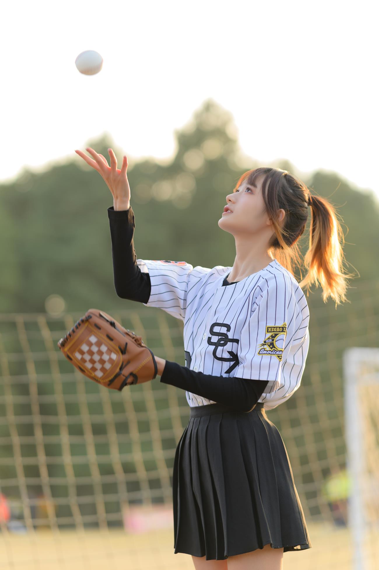 人气Coser@兔子Zzz不吃胡萝卜 棒球少女[36P]第5张