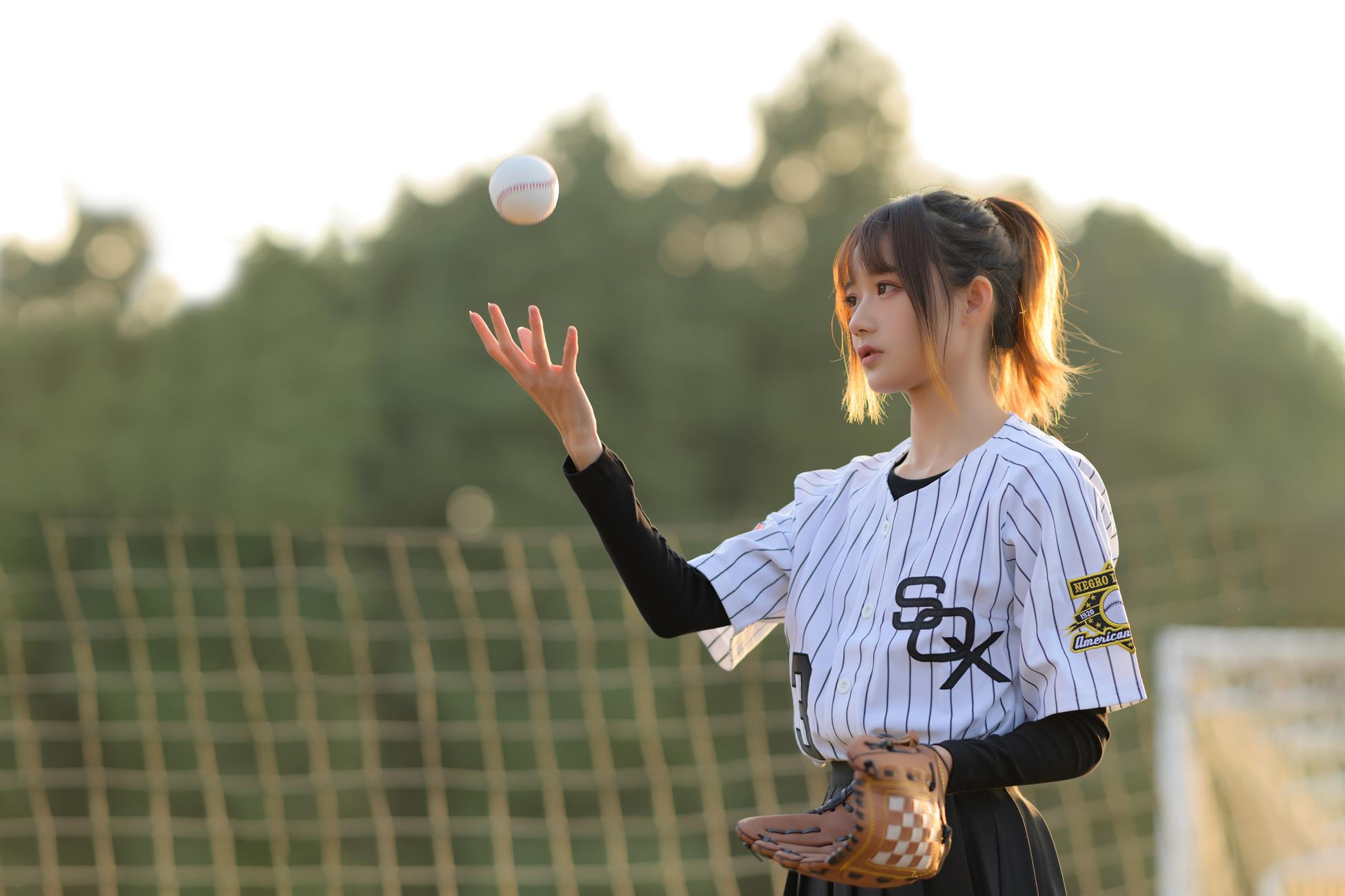 人气Coser@兔子Zzz不吃胡萝卜 棒球少女[36P]第5张