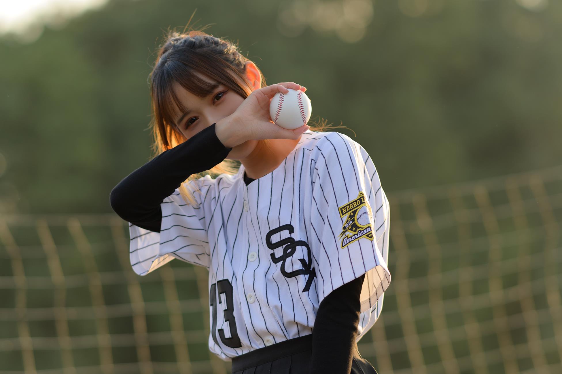 人气Coser@兔子Zzz不吃胡萝卜 棒球少女[36P]第5张