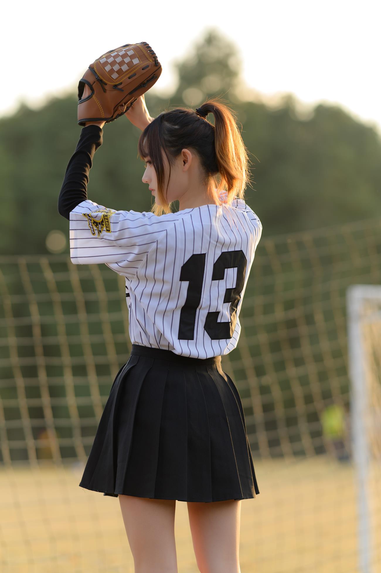 人气Coser@兔子Zzz不吃胡萝卜 棒球少女[36P]第6张