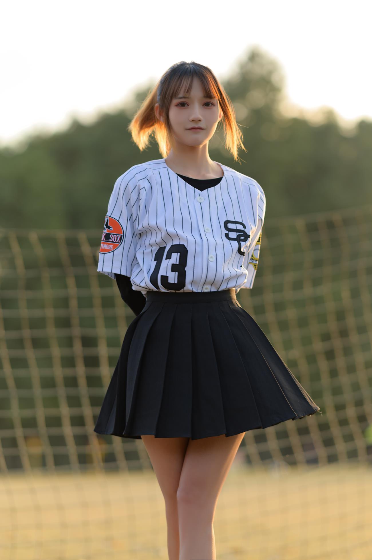 人气Coser@兔子Zzz不吃胡萝卜 棒球少女[36P]第6张