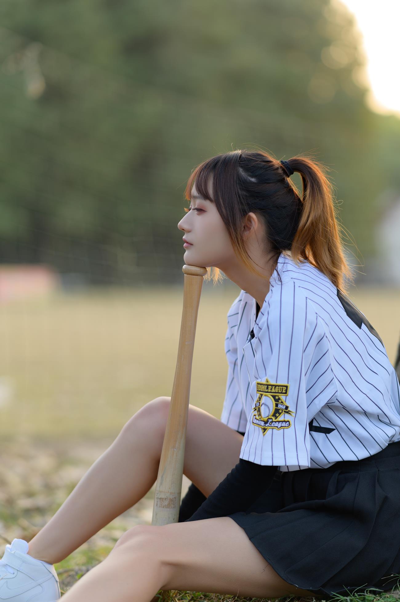 人气Coser@兔子Zzz不吃胡萝卜 棒球少女[36P]第7张
