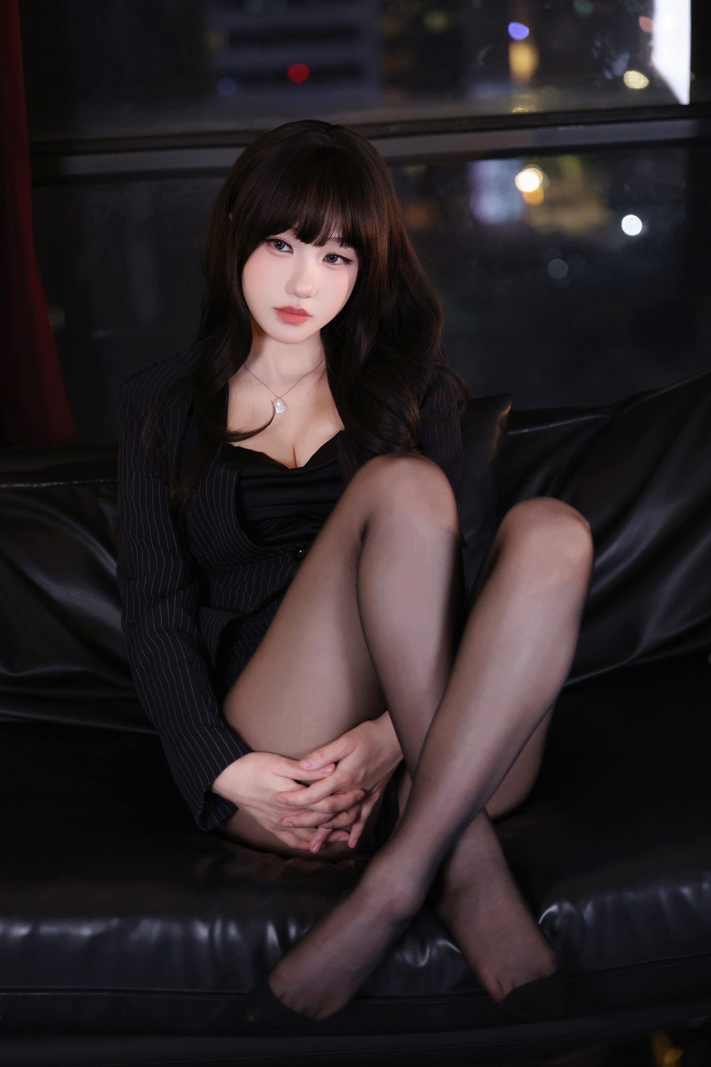 无影喵喵   黑丝 棚拍[25P]第5张