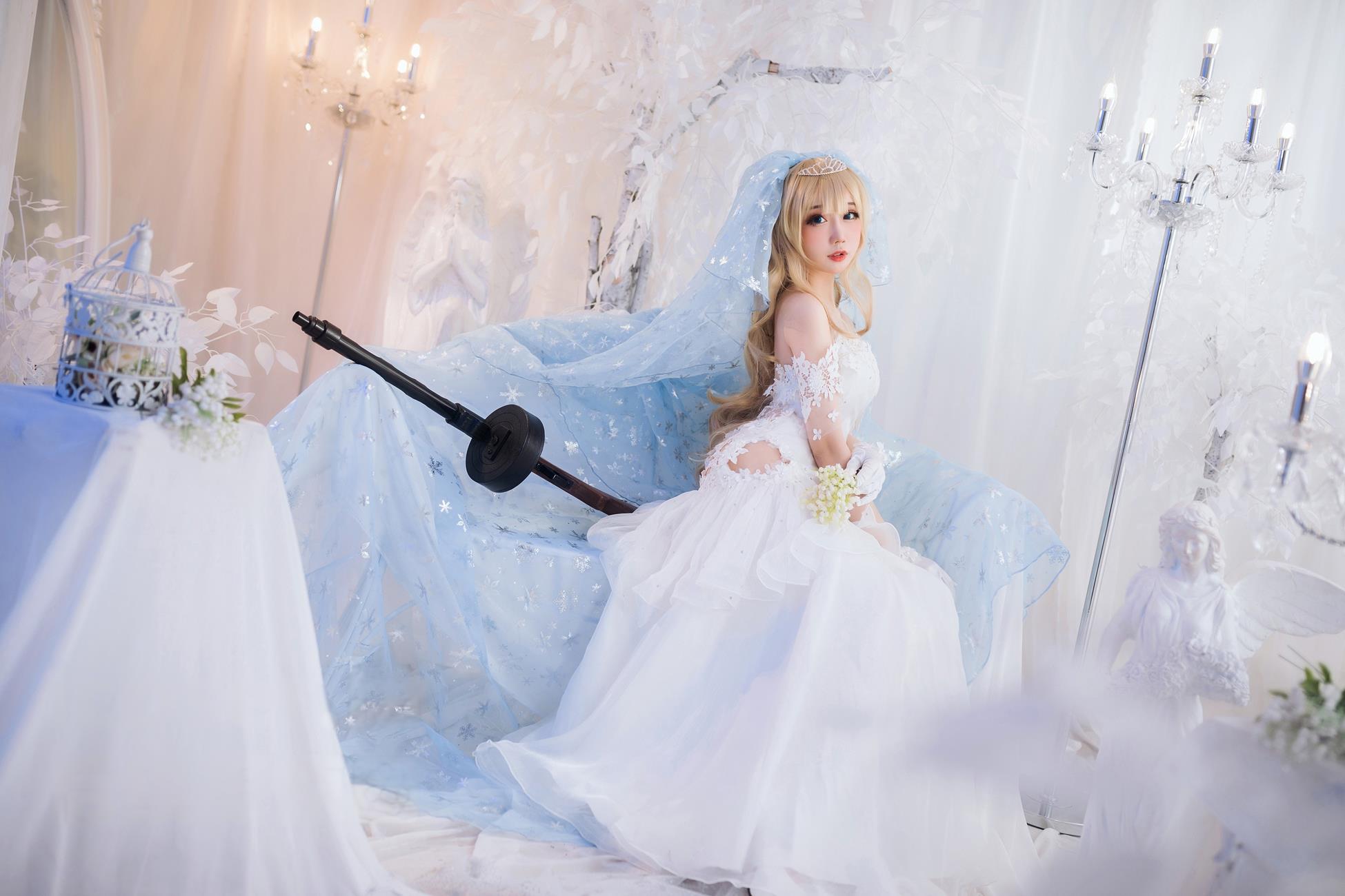 焖焖碳  少女前线 索米 婚纱[41P]第1张