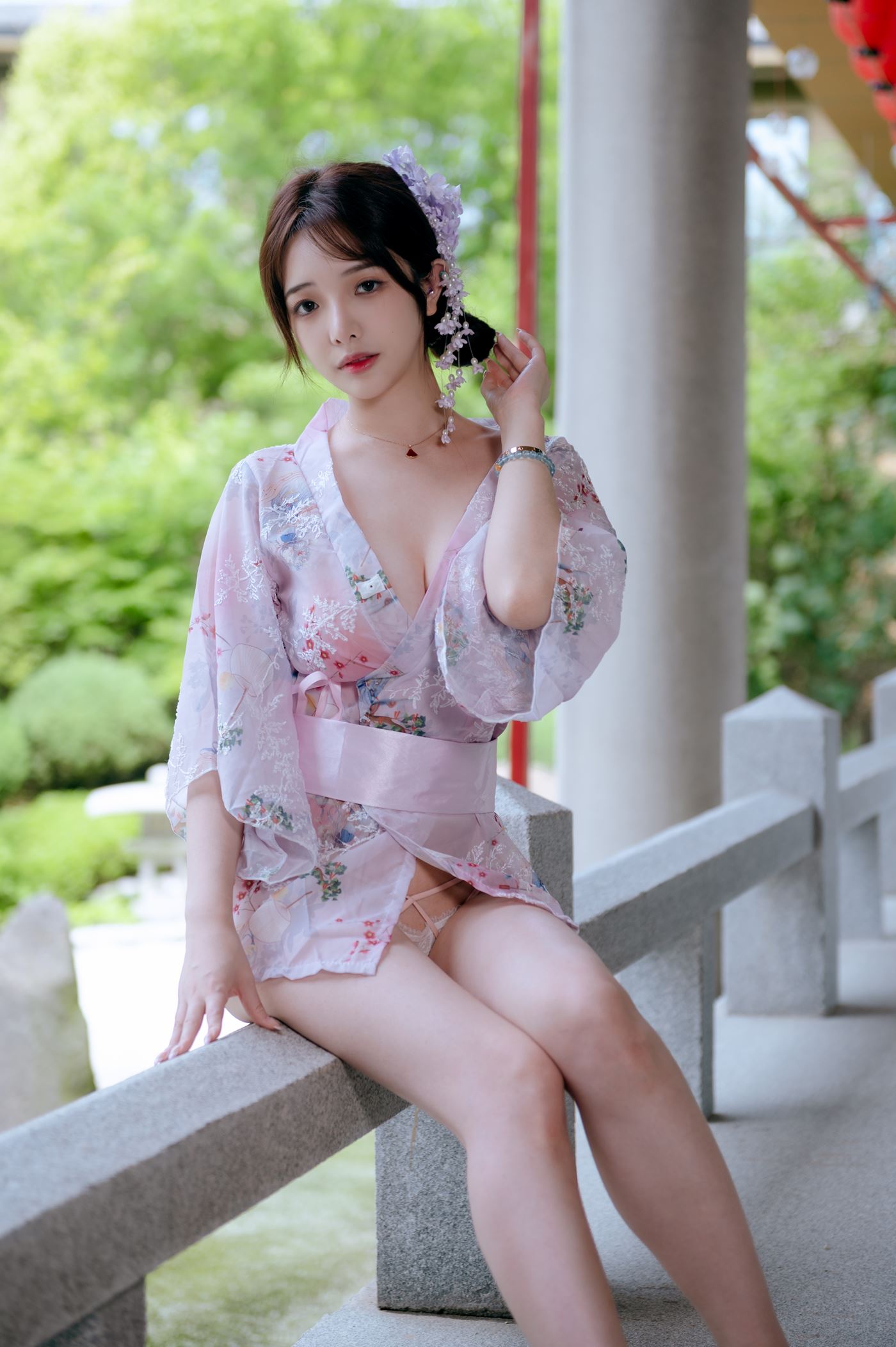 雯妹   和风庭院[20P]第1张