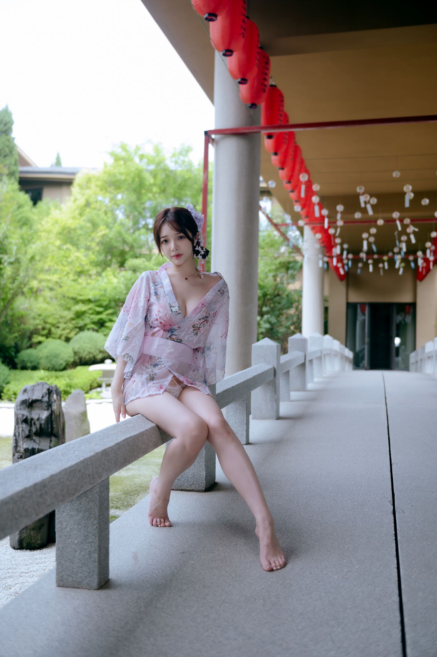 雯妹   和风庭院[20P]第1张