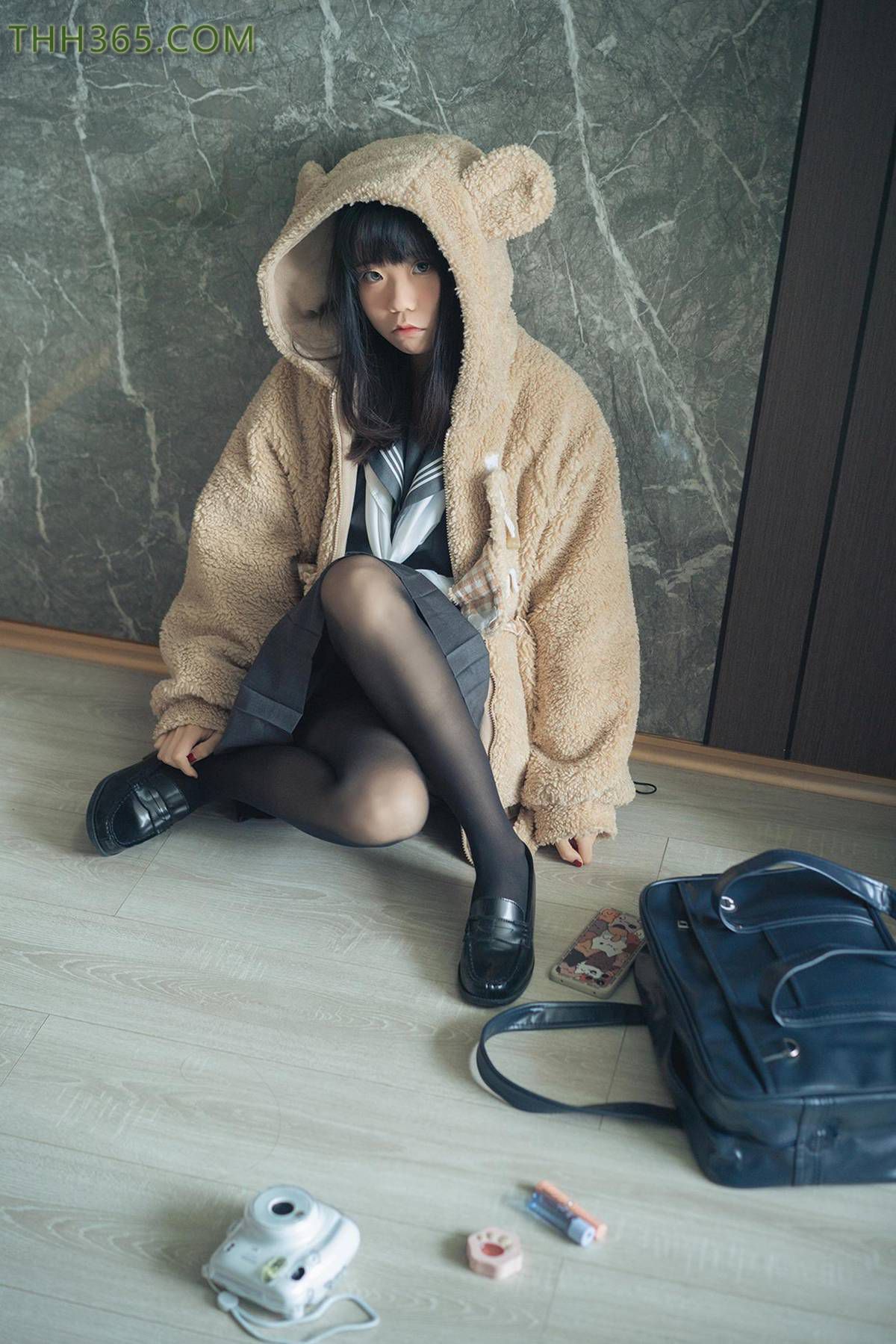 一只小栗奈   熊熊JK女友[97P]第8张