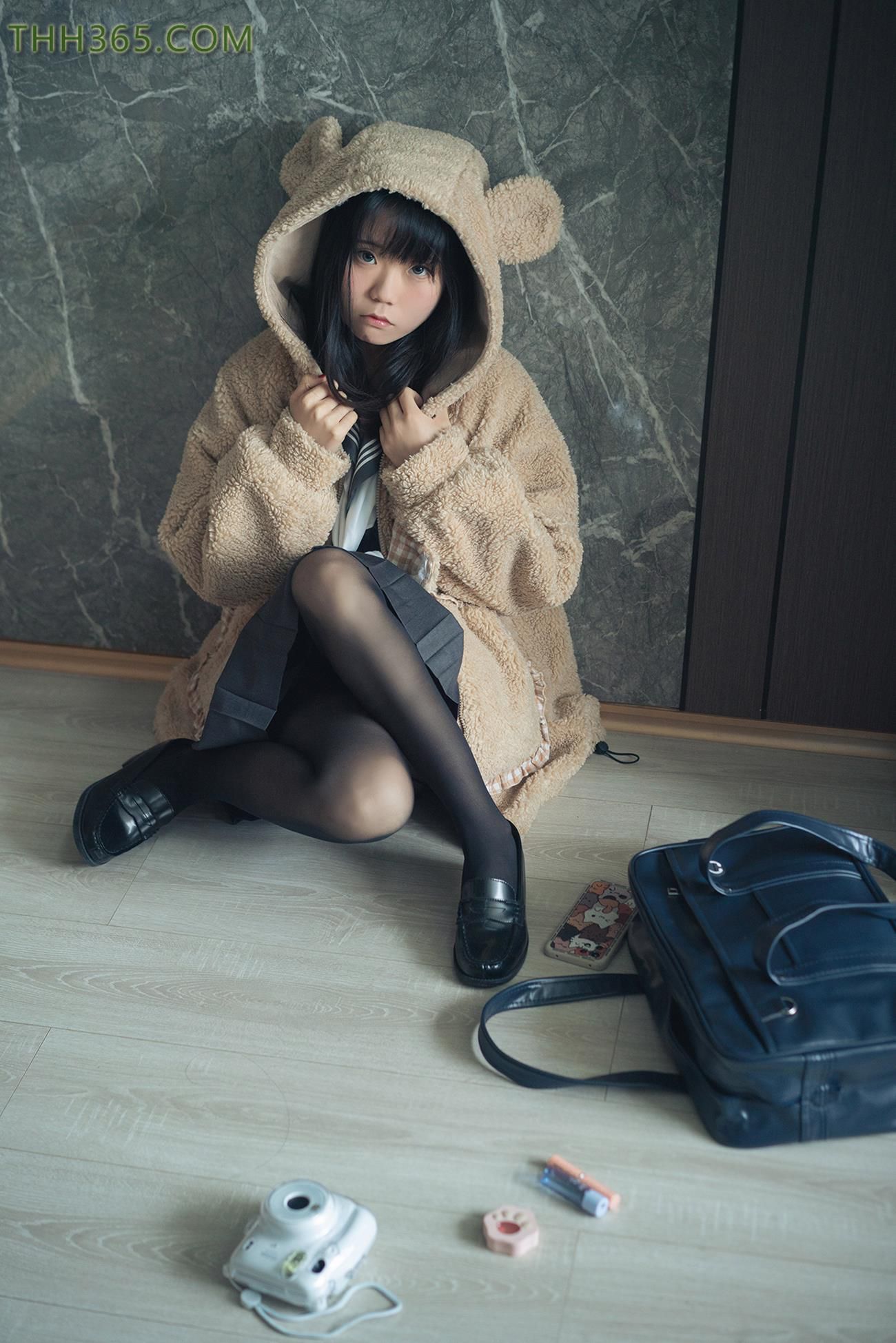 一只小栗奈   熊熊JK女友[97P]第8张