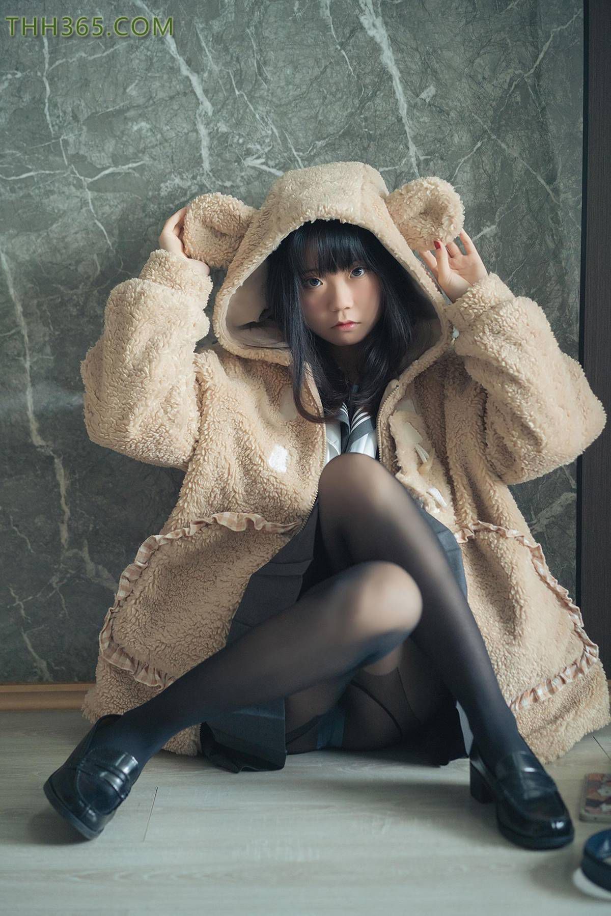 一只小栗奈   熊熊JK女友[97P]第8张