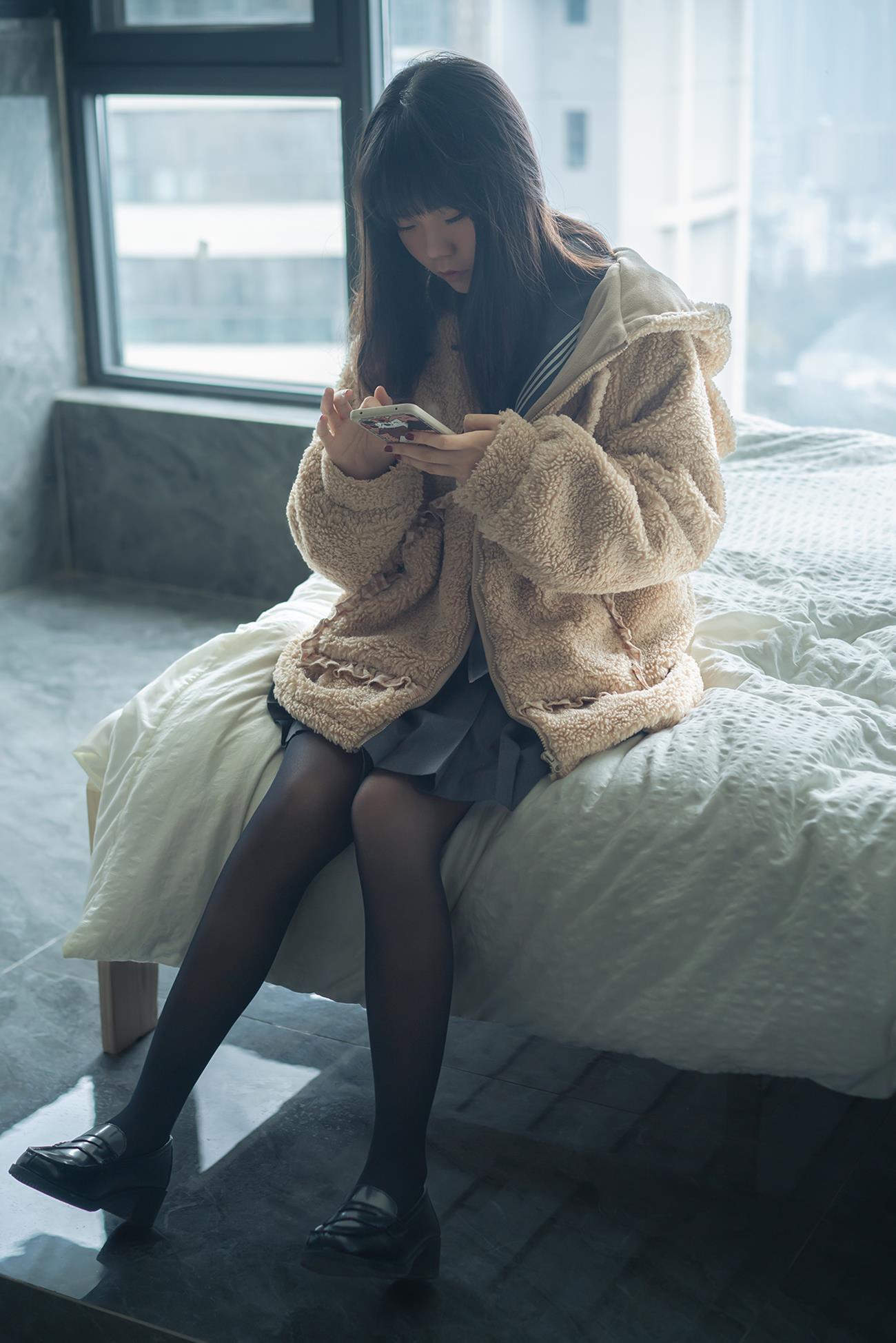 一只小栗奈   熊熊JK女友[97P]第9张