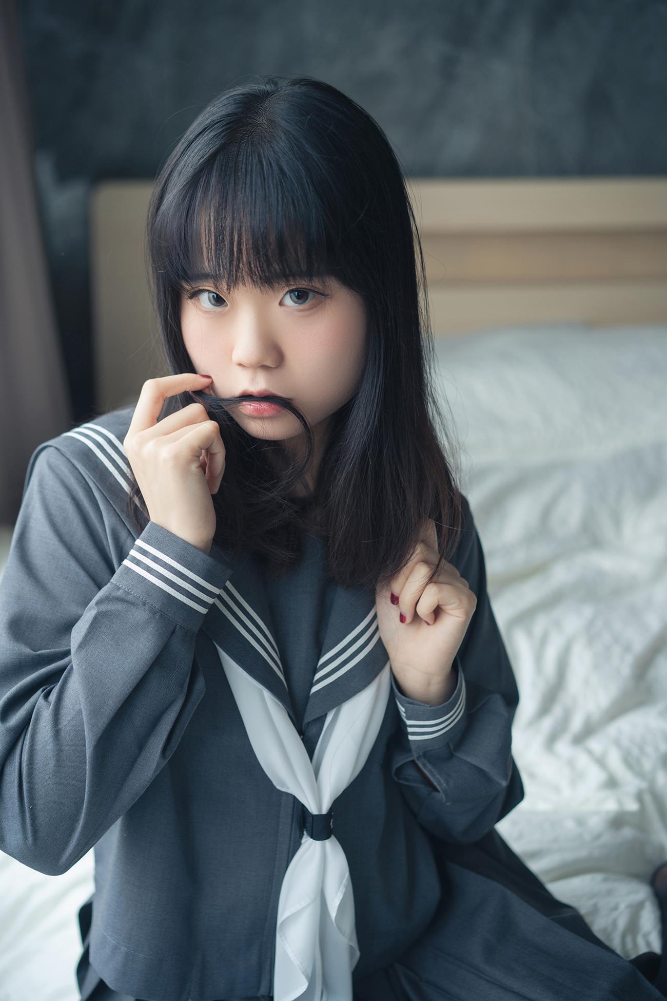 一只小栗奈   熊熊JK女友[97P]第10张