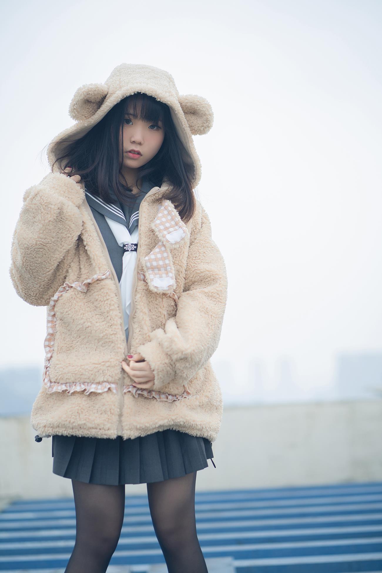 一只小栗奈   熊熊JK女友[97P]第13张