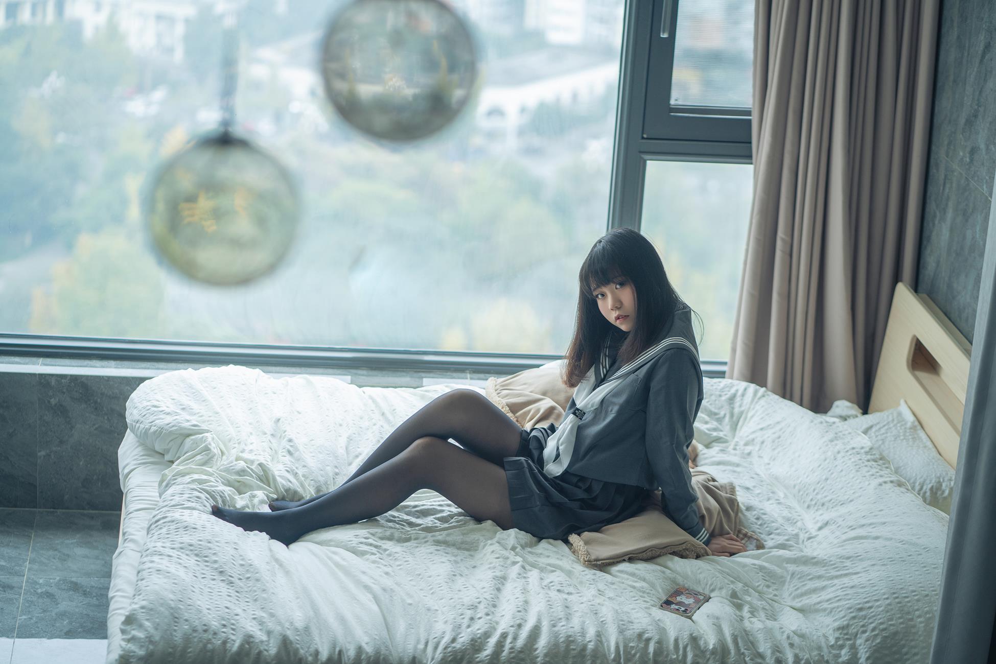 一只小栗奈   熊熊JK女友[97P]第13张