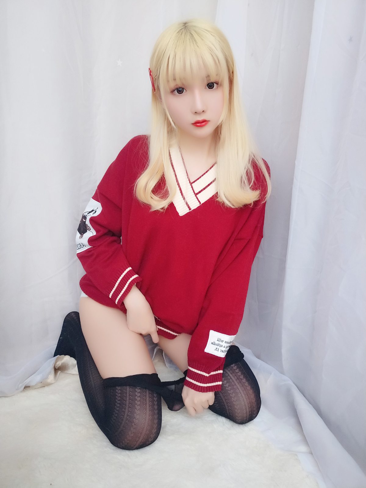 星之迟迟 玫瑰味黑丝[26P]第5张