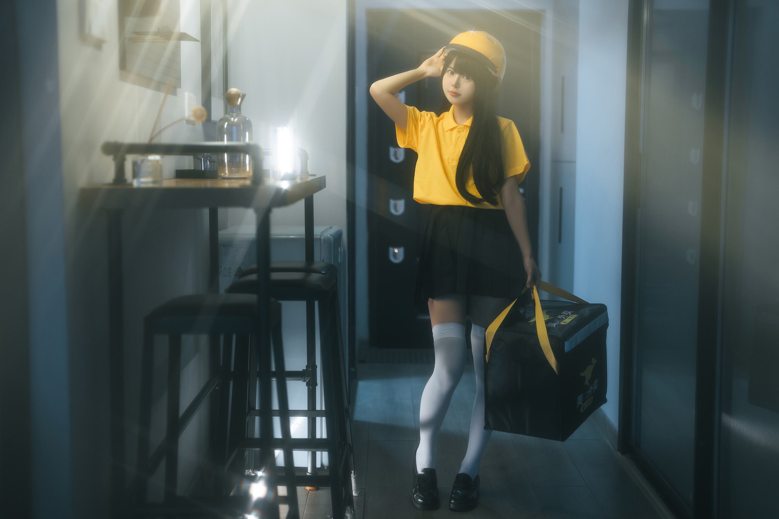 rua阮阮  外卖员[23P]第3张