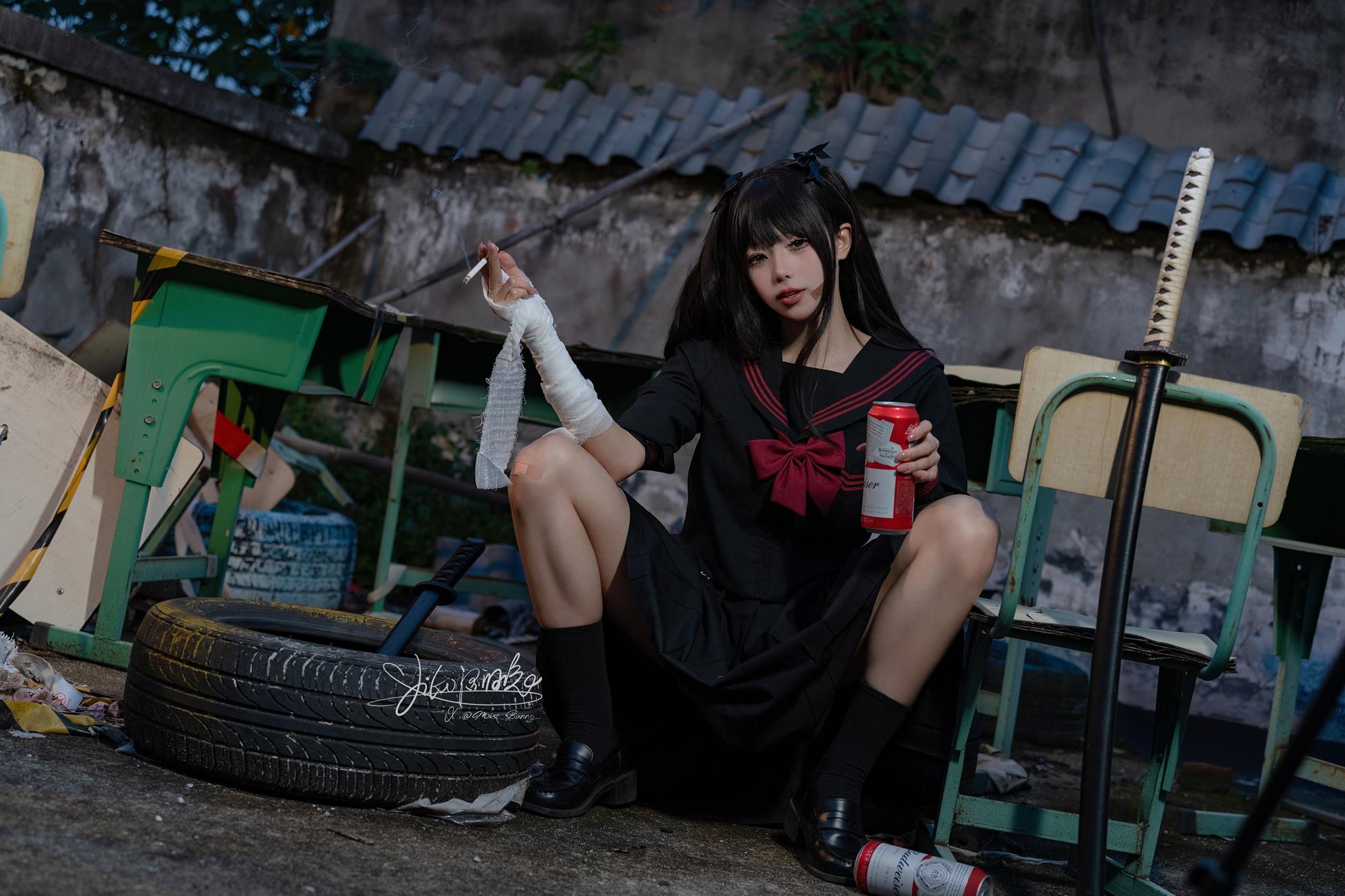 咬一口兔娘   不良女高[20P]第1张