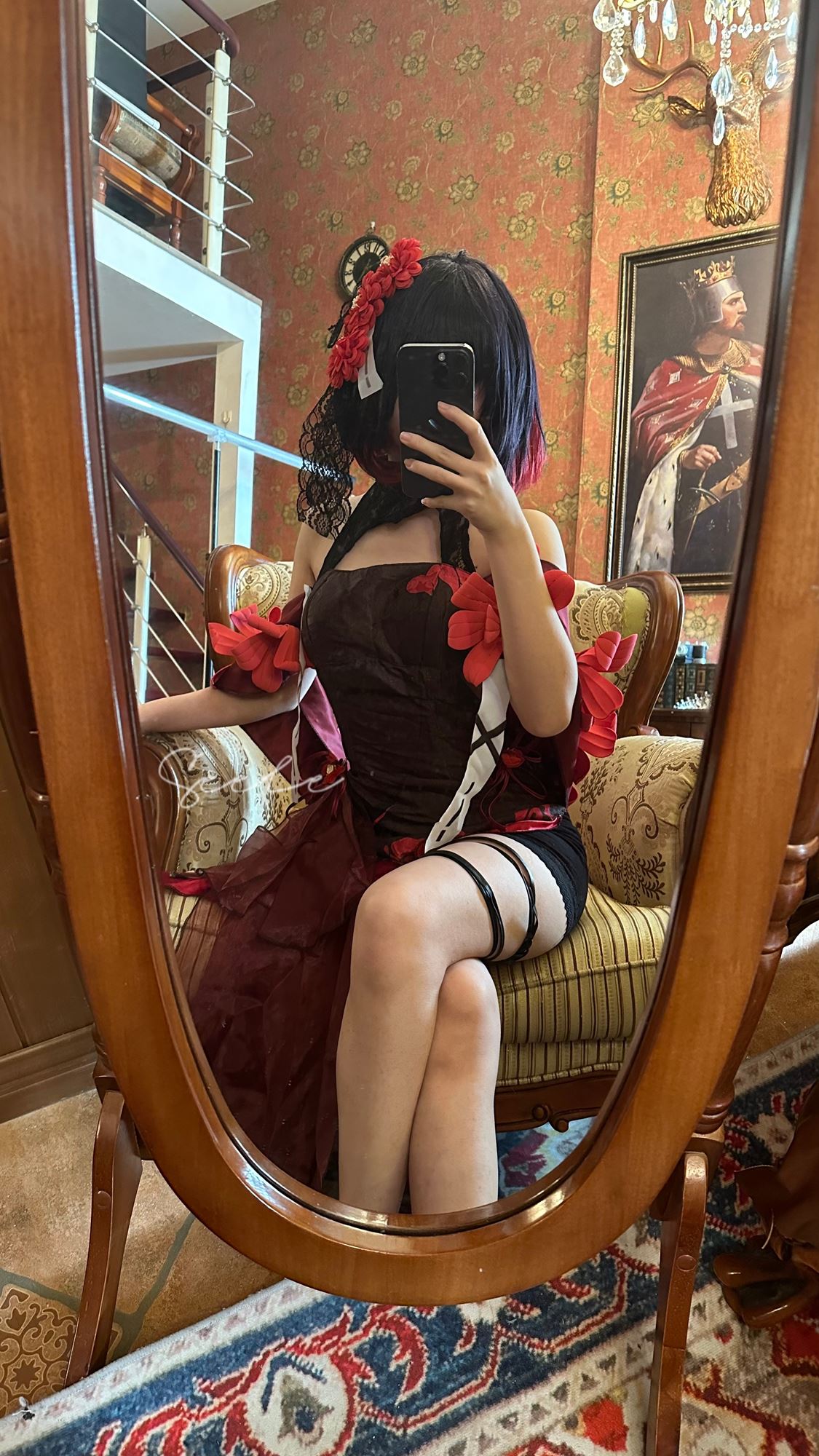 Seele麦麦  黑希旗袍物语[61P]第12张