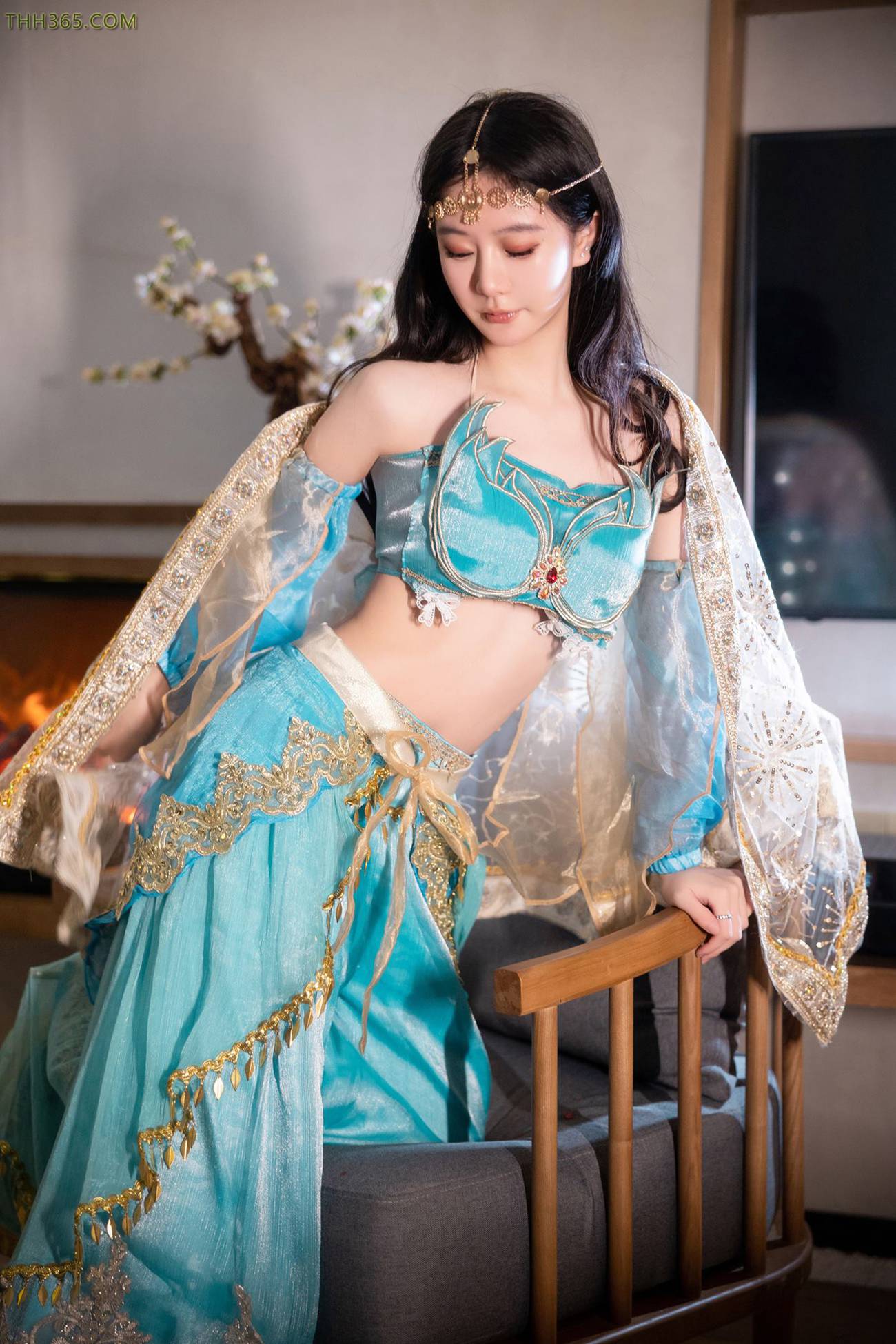 谢小蒽(幼幼)  西域舞娘写真[42P]第5张