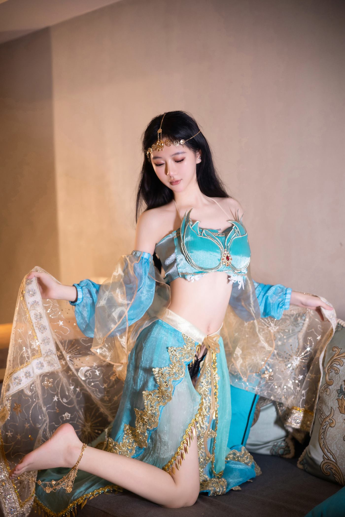 谢小蒽(幼幼)  西域舞娘写真[42P]第7张