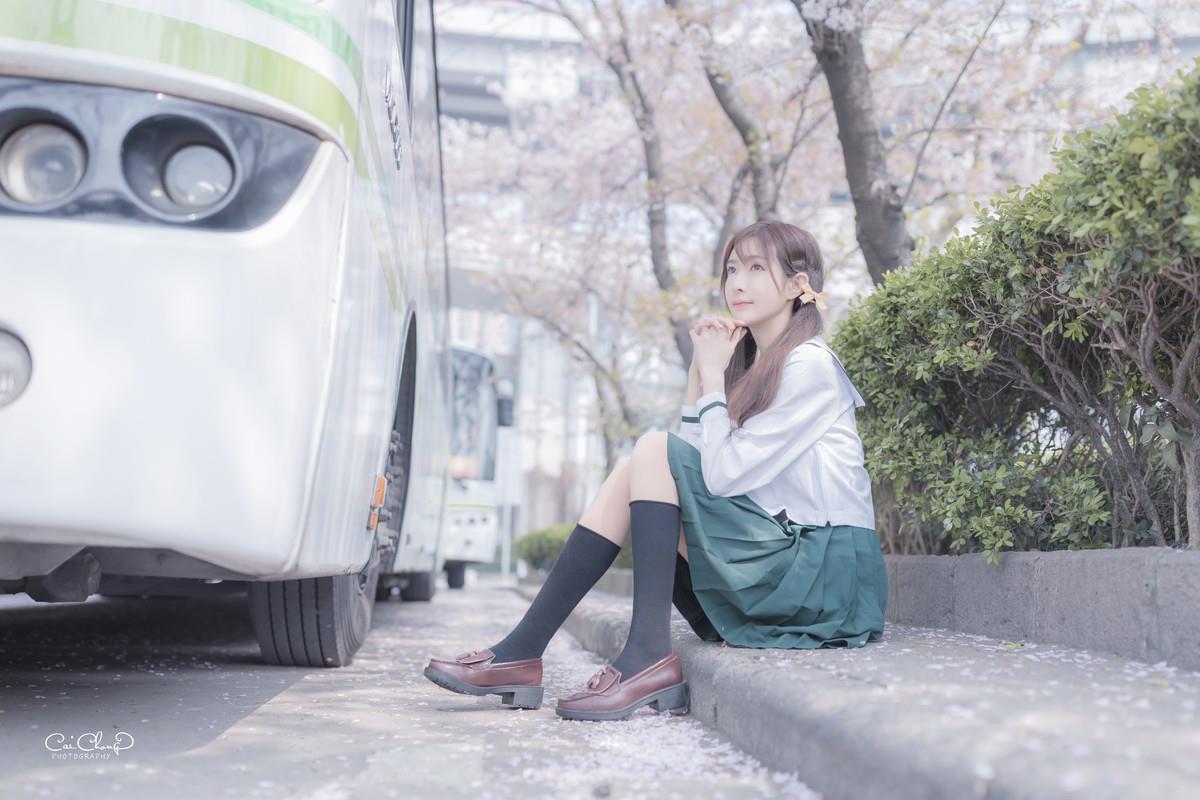 网紅Coser@王羽杉 JK樱花 [20P]第2张