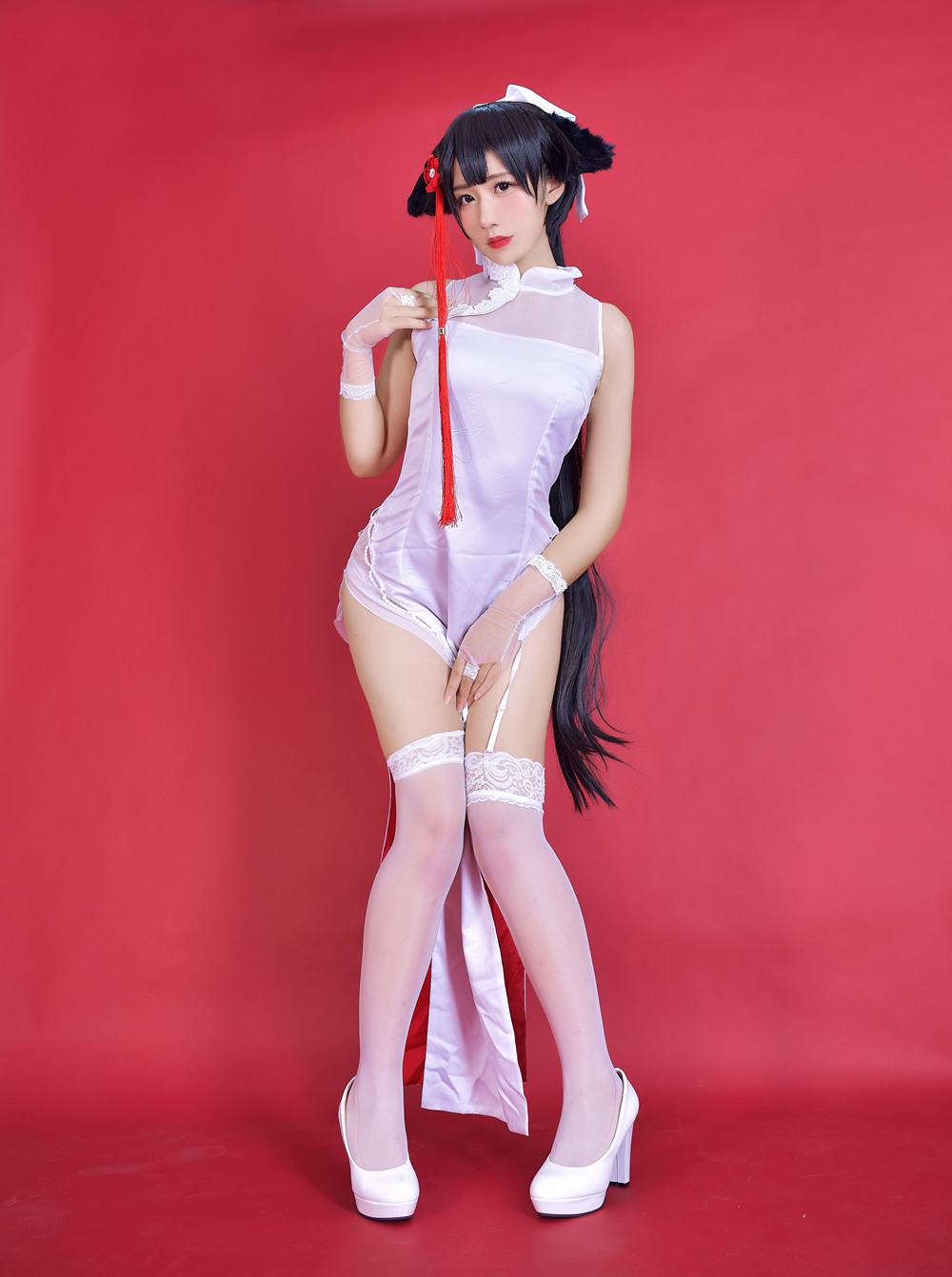 网荭Coser@九曲Jean 碧蓝航线 旗袍 在现浏览第1张