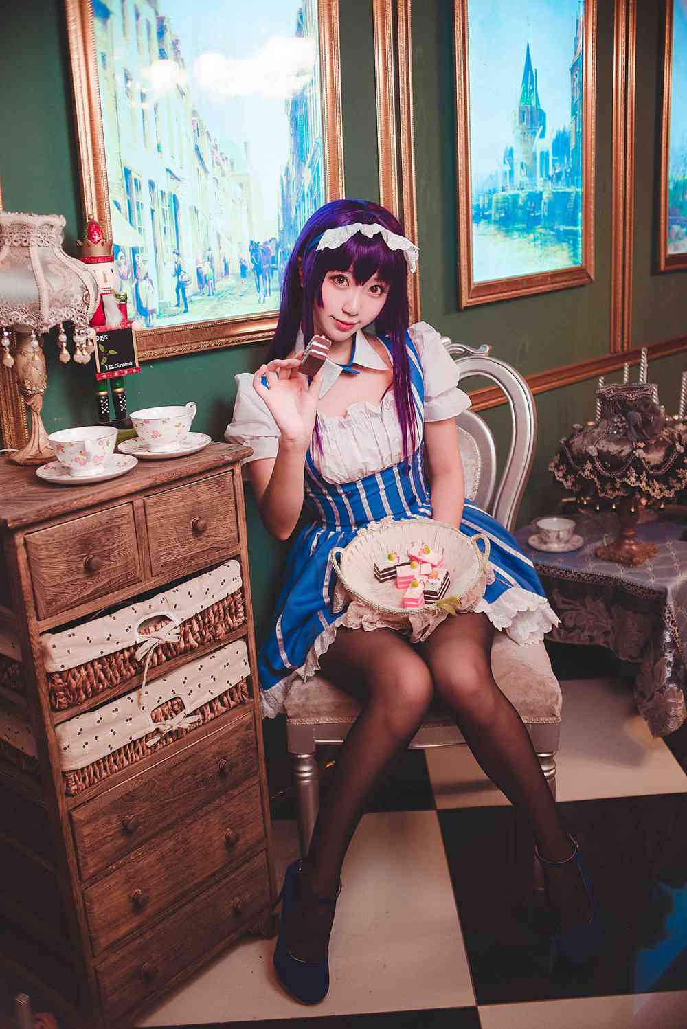 微博红人动漫Coser@黑川 學姐 在现浏览第6张
