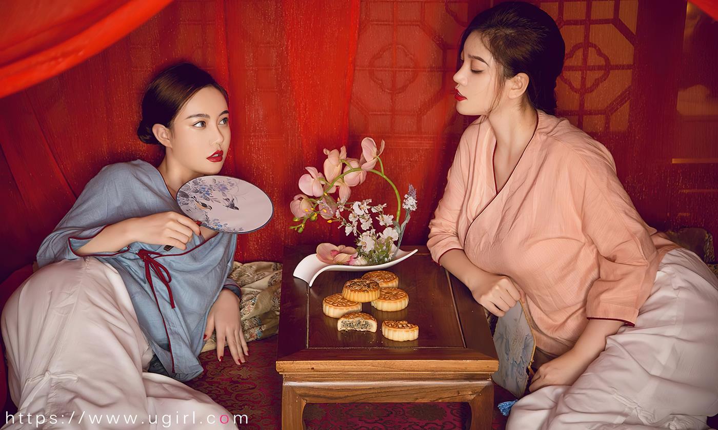 [爱犹物]2022 NO.2408 刘邦妮 孟十朵 赏心月慕[35P]第5张