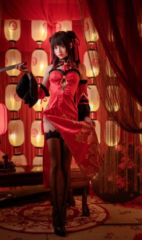 大大卷卷小卷 &#8211; 红色双马尾[11P]