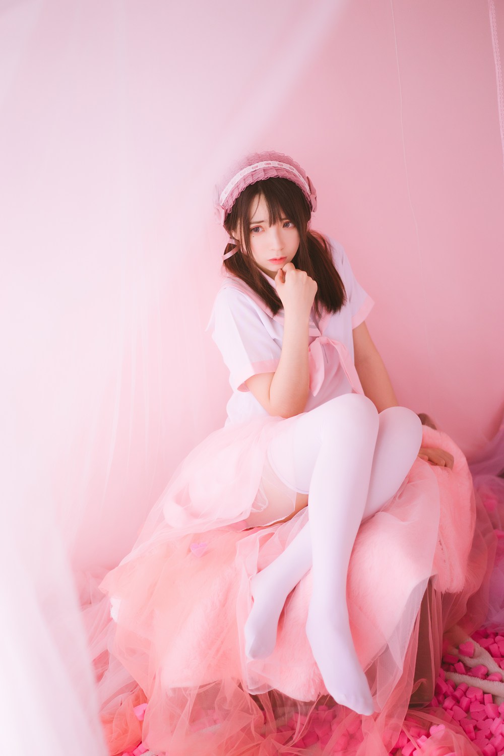 网荭Coser@疯猫ss 丝袜狂想曲(粉) 在现浏览第7张