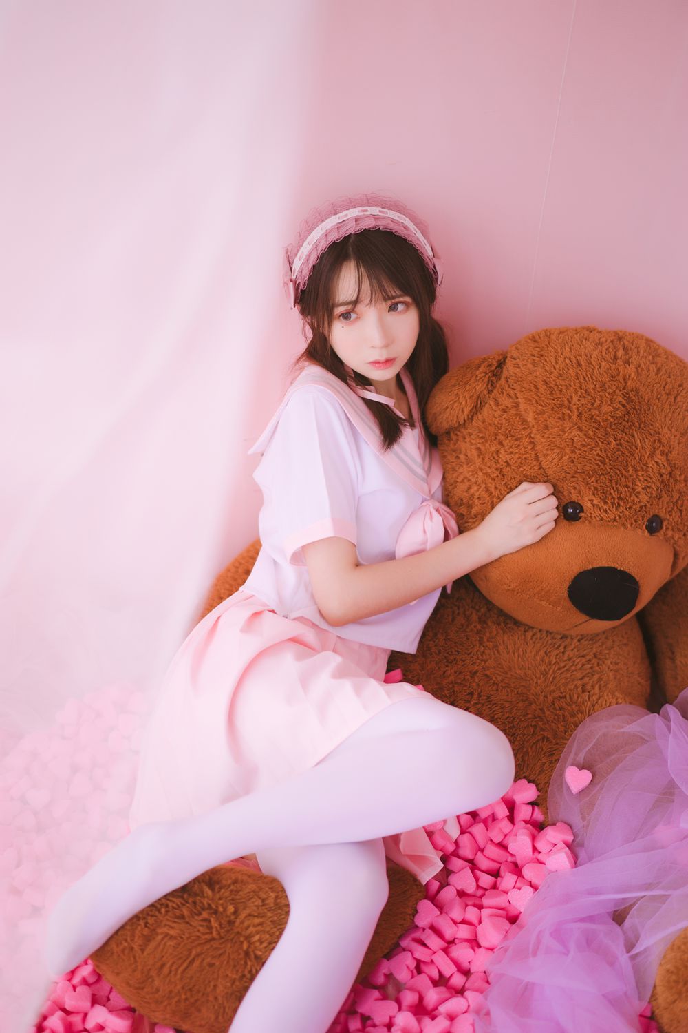 网荭Coser@疯猫ss 丝袜狂想曲(粉) 在现浏览第9张