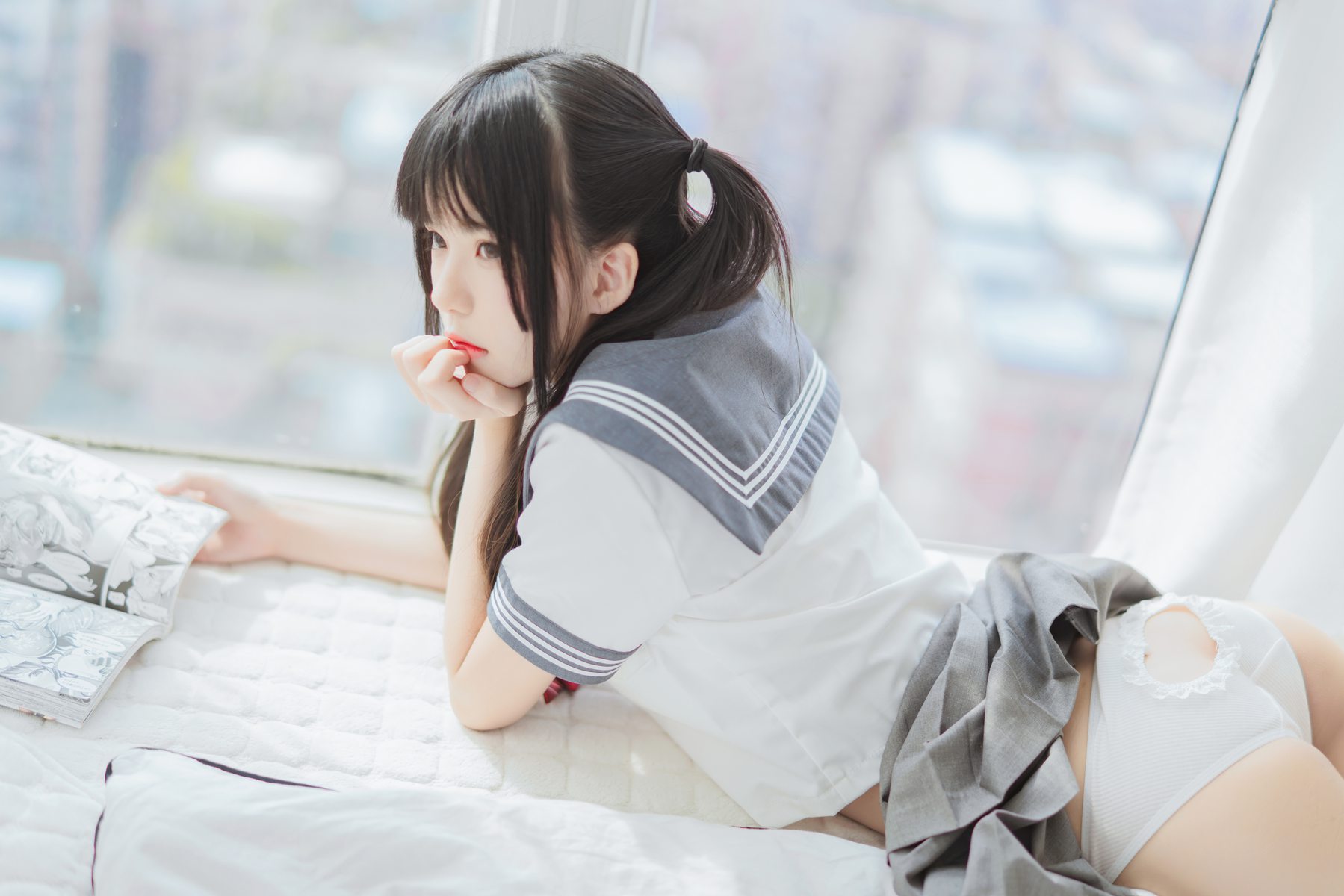 桜桃喵 心形胖次 [111P]第23张