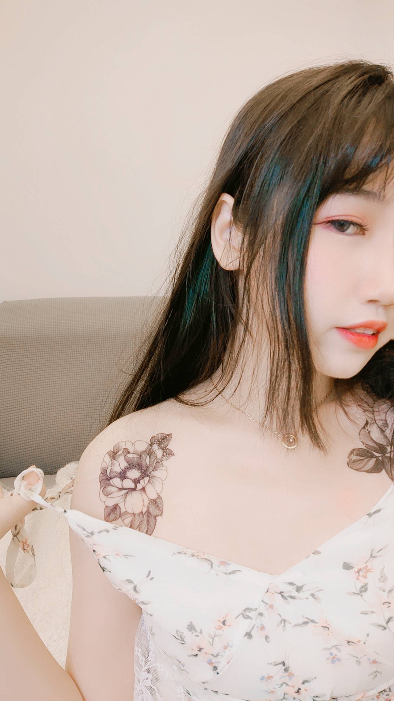 不呆猫 &#8211; 温柔风连衣裙[15P]第3张
